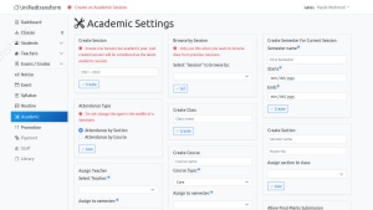 Unifiedtransform School System