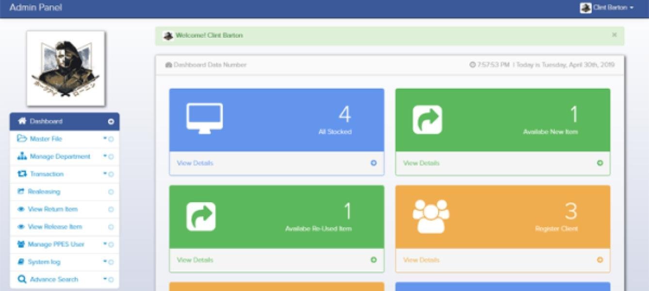 Equipment Management System