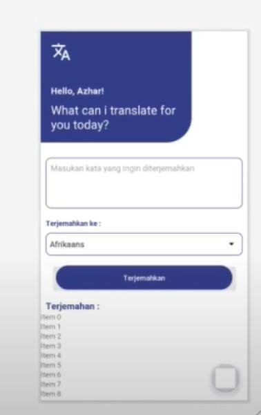 Android Language Translator