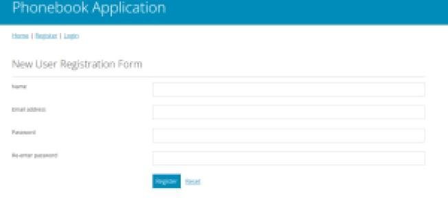 Phonebook Web Application
