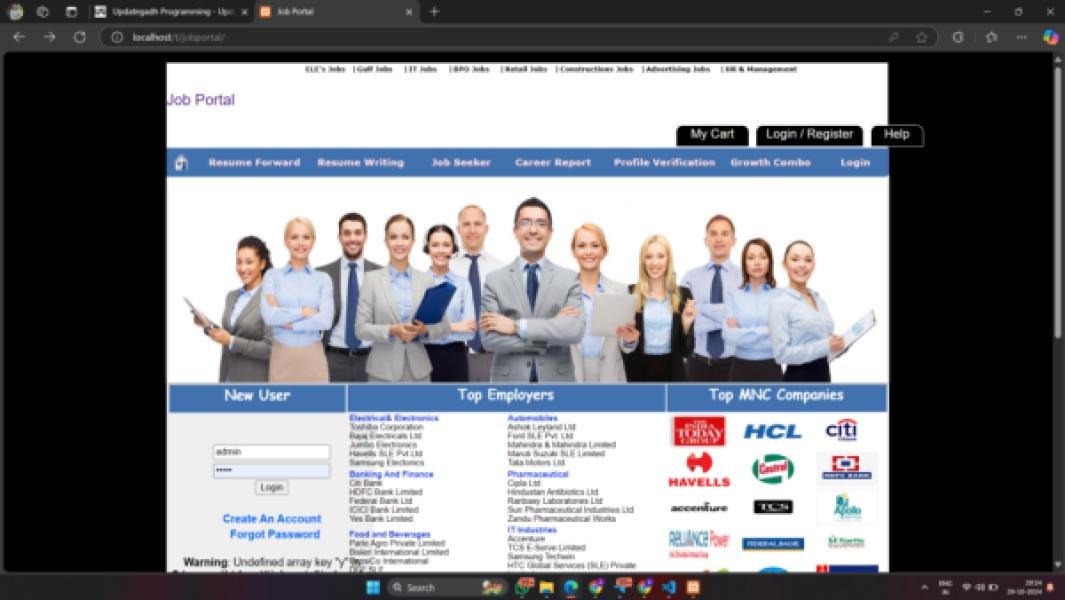 Job Portal (PHP)