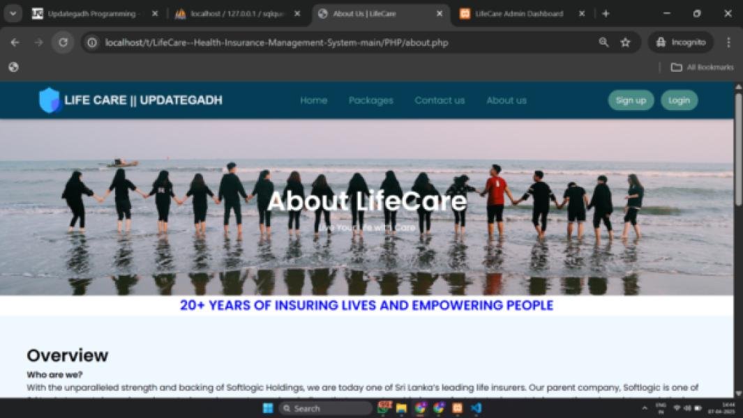 Health Insurance Management